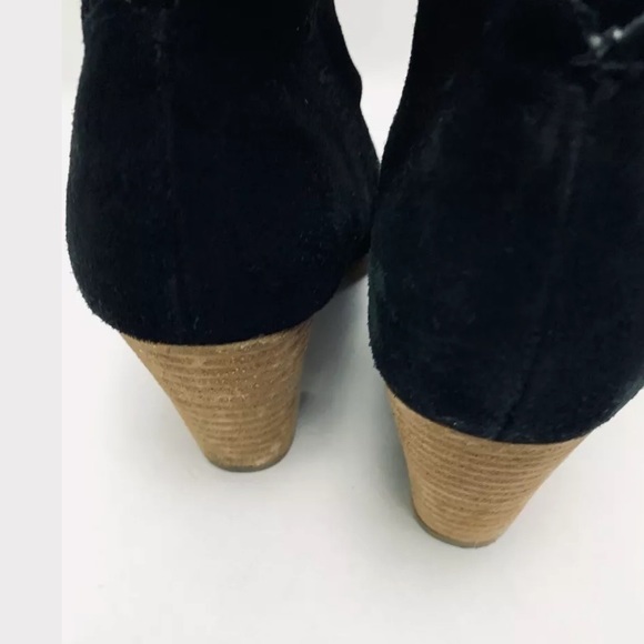 Splendid Size 7 Women’s Black Suede Ankle Boots - Picture 7 of 7